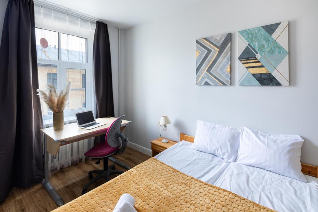 Cozy 2 Bedroom Apartment In Riga Centre Bagian luar foto