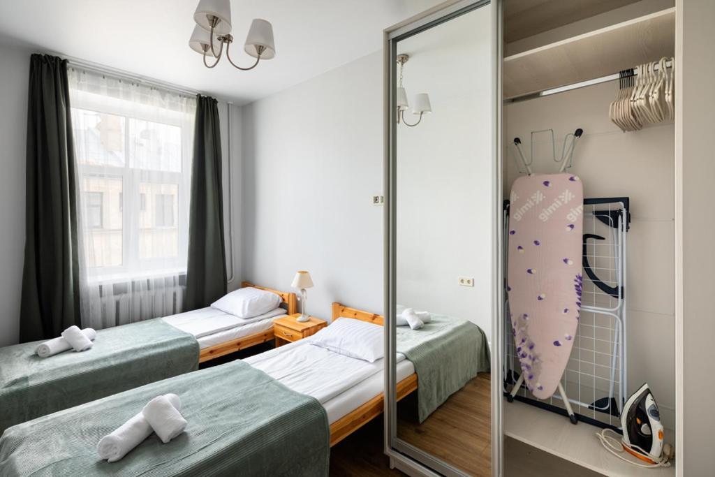 Cozy 2 Bedroom Apartment In Riga Centre Bagian luar foto